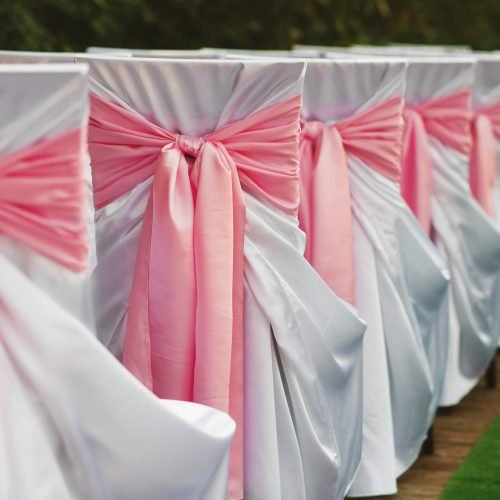 The decorations for wedding ceremony